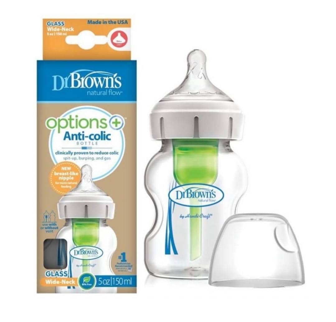 شیشه پیرکس ۱۵۰ میل آپشن پلاس دکتر براونز